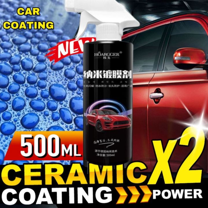 500ml Car Nano coating agent Car Coating Spray Paint Nano Nanotech Wax  Polish Liquid Automotive Anti Fog Rainproof纳米镀膜剂